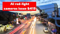 Australia’s New AI Red-Light Cameras: $415 Rolling-Red Fines Even Without Crossing the Line