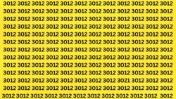 Only 1% Can Spot the 3021 Hidden in a Sea of 3012 — Can You Beat the Record?